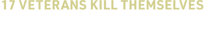 17 veterans kill themselves everyday